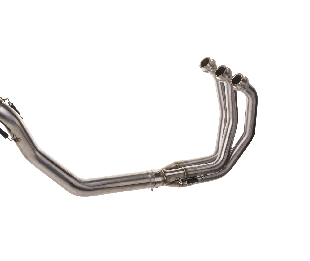 GPR exhaust compatible with  Yamaha FJ-09 Tracer 2017-2020, Satinox , Full system exhaust including removable db killer and catalyst, EPA-compliant 