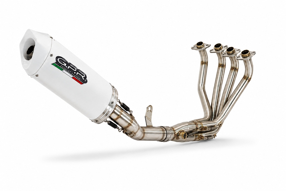 GPR pot echappement compatible avec Kawasaki Z 900 2020-2020, Albus Evo4, Homologué et légal, système d'échappement complet avec catalyseur et db killer amovible 