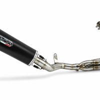 GPR pot echappement compatible avec Suzuki GSX-S950 2021-2025, Furore Nero, Pot d'échappement complet racing, compris de collecteur et db killer amovible, sans homologation 