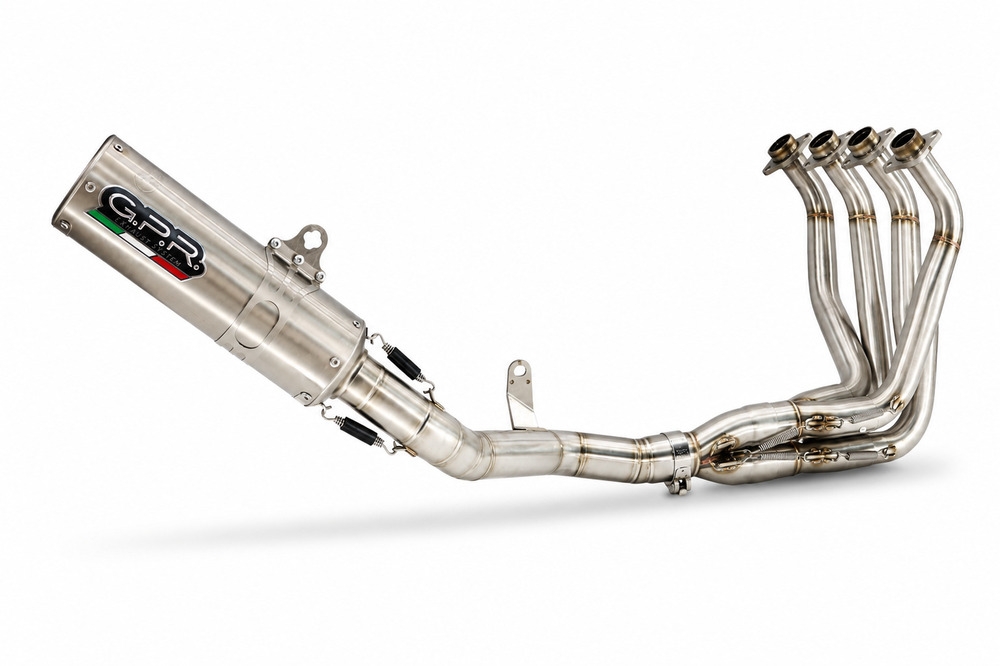 GPR exhaust compatible with Honda CBR1000RR 2017-2019, M3 Inox , Full system exhaust, including removable db killer 