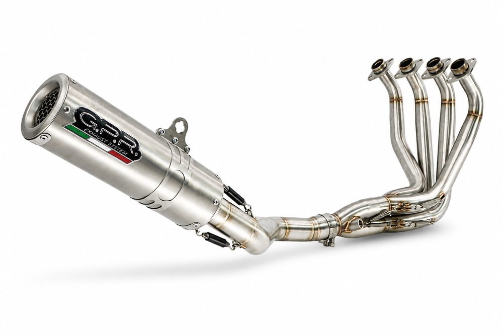 GPR exhaust compatible with Honda CBR1000RR 2017-2019, M3 Inox , Full system exhaust, including removable db killer 