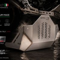 GPR TECH compatible with  Honda Crf 1100 L Africa Twin Adventure Sport 2024/2026 e5 plus Sabot moteur en titane 