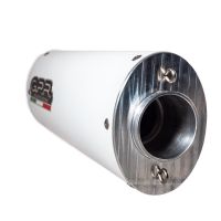 Pot echappement compatible avec Bmw R 1200 R 2006-2010, Albus Ceramic, Échappement légal, homologué,silencieux avec db killer amovible et tuyau de liaison spécifique 