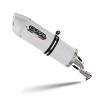 Pot echappement compatible avec Fantic Motor 125 M Performance 2019-2020, Albus Ceramic, Échappement légal, homologué,silencieux avec db killer amovible et tuyau de liaison spécifique 