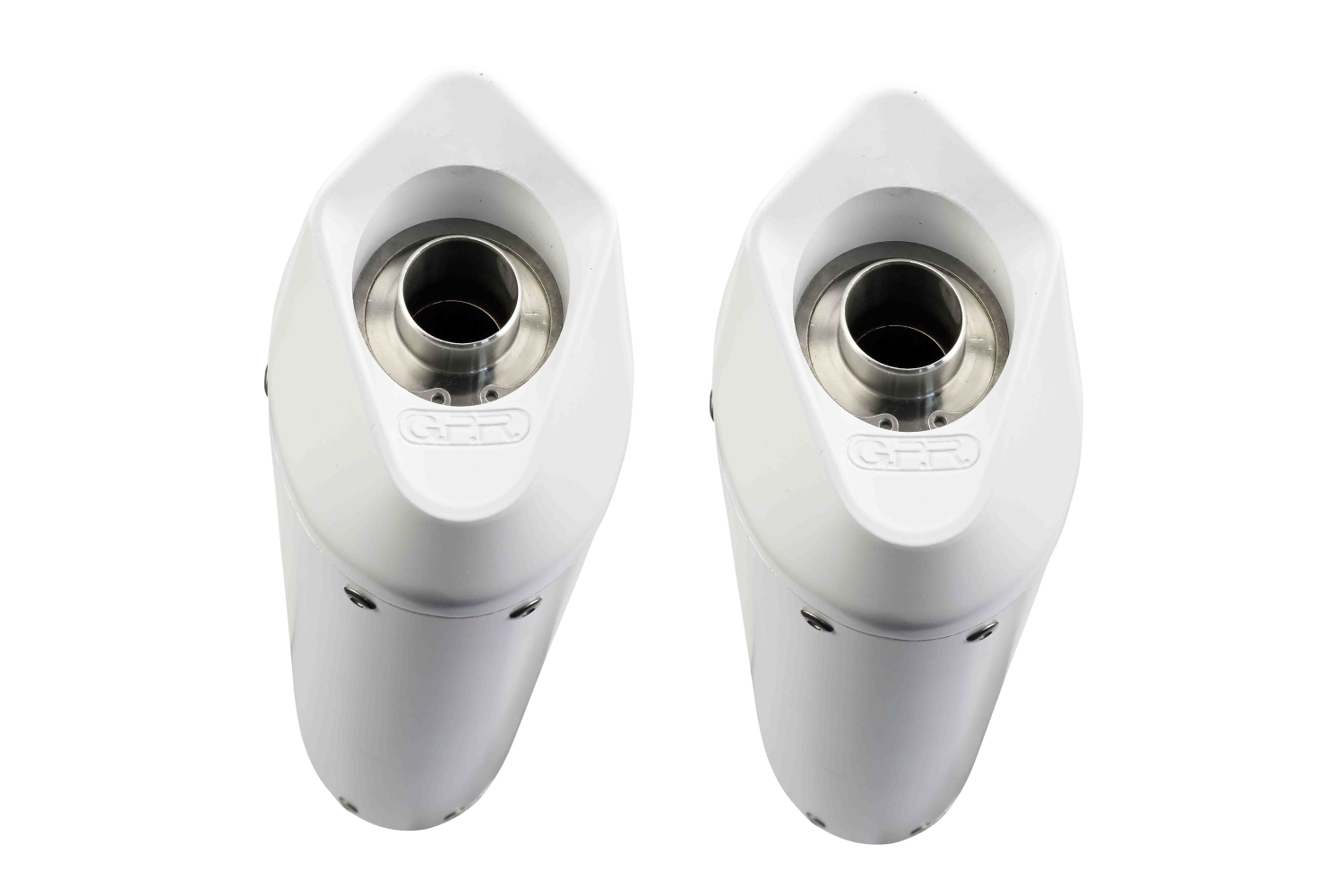 Exhaust compatible with Yamaha YZF 1000 R1 2009-2014, Albus Ceramic, Dual slip-on including removable db killers and link pipes, EPA-compliant 
