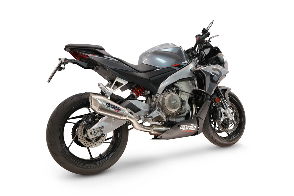 GPR exhaust compatible with Aprilia RS660 2025-2026, GP-Revo Titanium, Full system exhaust, including removable db killer 