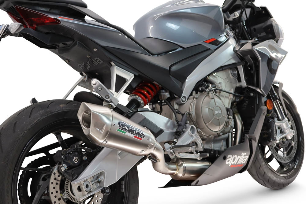 GPR exhaust compatible with Aprilia RS660 2025-2026, GP-Revo Titanium, Full system exhaust, including removable db killer 
