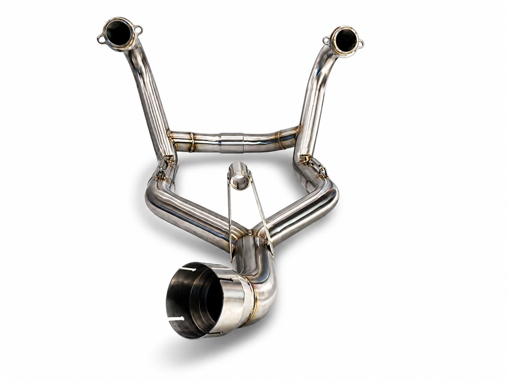 GPR pot echappement compatible avec Bmw R 1200 Gs -Adventure 2013-2013, Furore-X Inox, Homologué et légal, système d'échappement complet, avec db killer amovible 