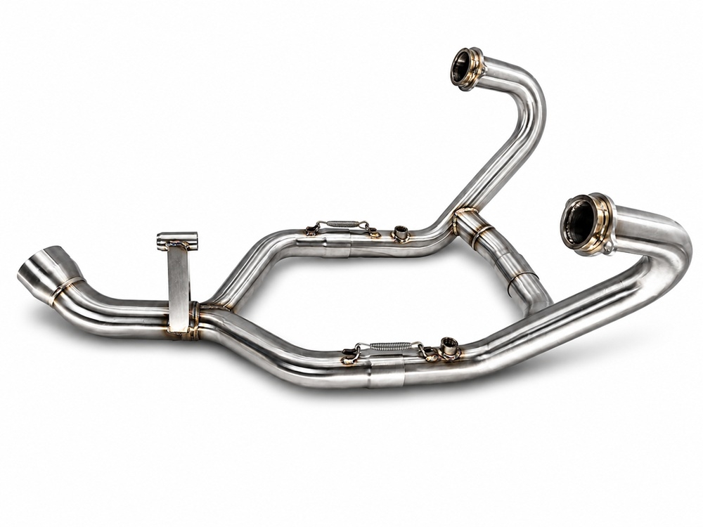 GPR pot echappement compatible avec Bmw R 1200 Gs -Adventure 2013-2013, Furore-X Inox, Homologué et légal, système d'échappement complet, avec db killer amovible 