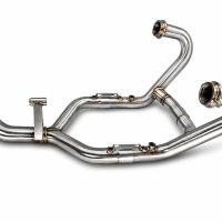 GPR pot echappement compatible avec Bmw R 1200 Gs -Adventure 2013-2013, Furore-X Inox, Homologué et légal, système d'échappement complet, avec db killer amovible 