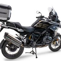 Top case GPR TECH compatible with  Bmw R 1250 Gs 2019/2020 e4 GPR TECH Top case in aluminum, silver color with specific plate included Capacity 35 LT.