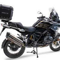 Top case GPR TECH compatible with  Bmw R 1250 Gs 2019/2020 e4 GPR TECH Top case in aluminum, black color with specific plate included Capacity 35 LT.