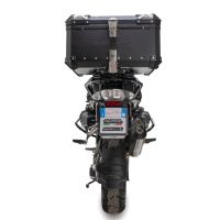 Top case GPR TECH compatible with  Bmw R 1250 Gs 2019/2020 e4 GPR TECH Top case in aluminum, black color with specific plate included Capacity 45 LT.