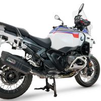 GPR pot echappement compatible avec Bmw R 1300 GS Adventure 2024-2026, Hyper Sonic Black Titanium, Échappement légal, homologué,silencieux avec db killer amovible et tuyau de liaison spécifique 