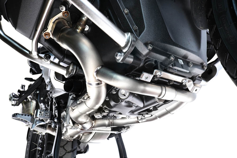 GPR exhaust compatible with  Bmw R1300GS Adventure 2024-2026, Decatalizzatore Full Titanium, Decat pipe 
