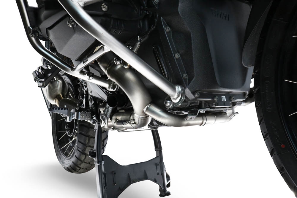 GPR exhaust compatible with  Bmw R1300GS Adventure 2024-2026, Decatalizzatore Full Titanium, Decat pipe 