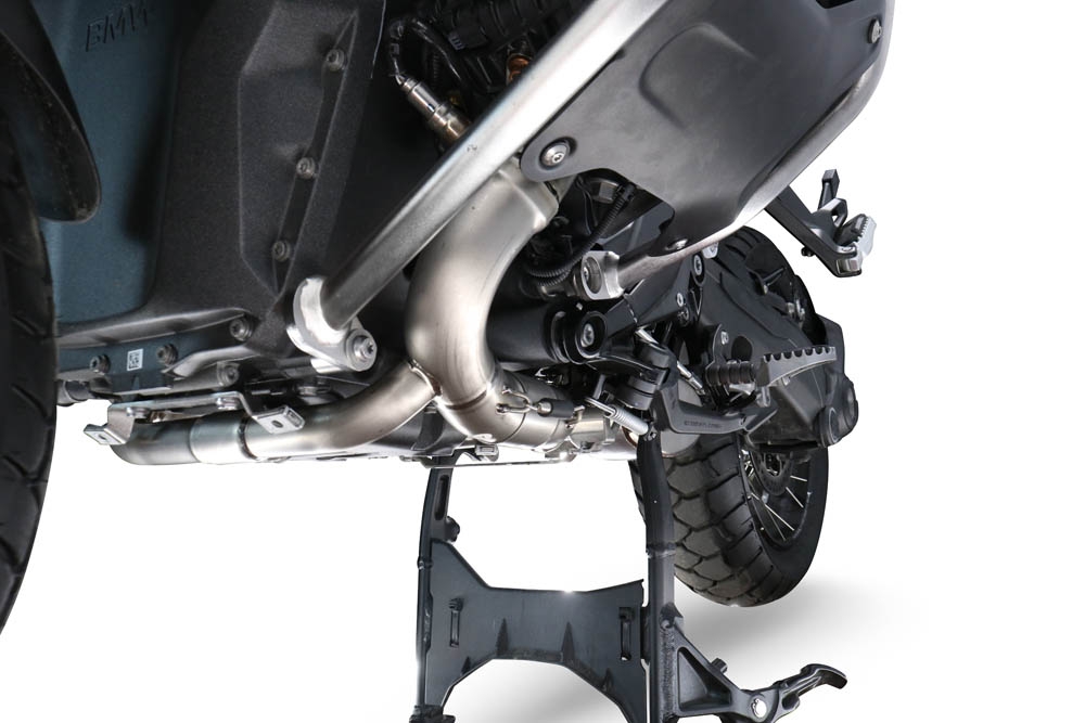 GPR exhaust compatible with  Bmw R1300GS Adventure 2024-2026, Decatalizzatore Full Titanium, Decat pipe 