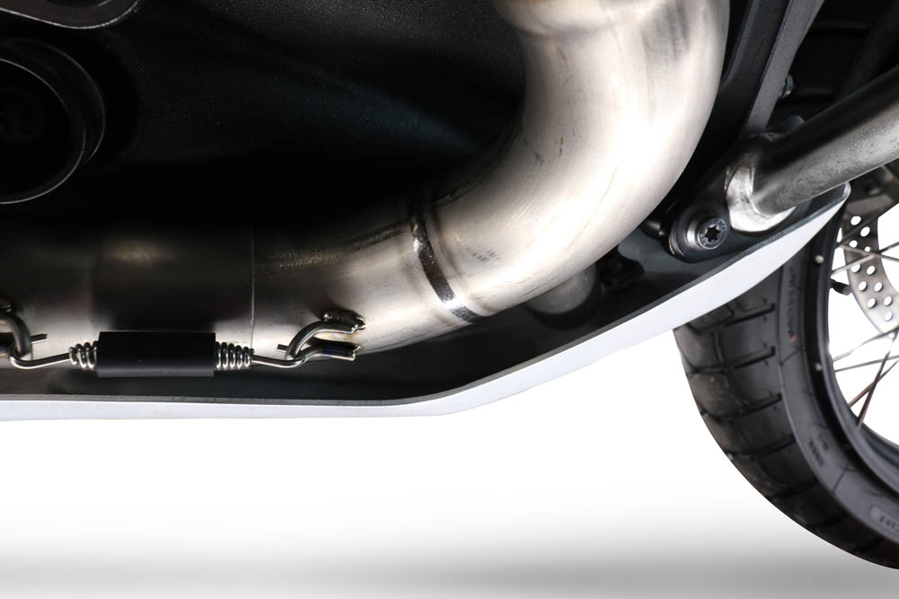 GPR exhaust compatible with  Bmw R1300GS Adventure 2024-2026, Decatalizzatore Full Titanium, Decat pipe 