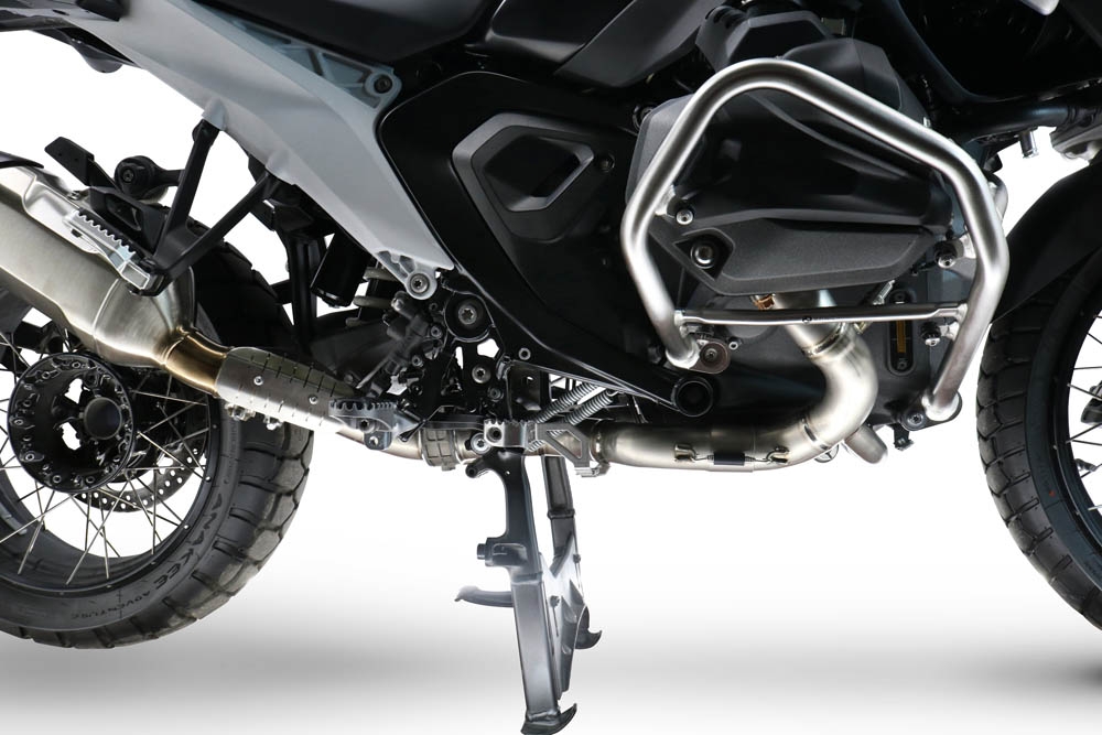 GPR exhaust compatible with  Bmw R1300GS Adventure 2024-2026, Decatalizzatore Full Titanium, Decat pipe 