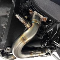 GPR exhaust compatible with  Bmw R1300GS Adventure 2024-2026, Decatalizzatore Inox, Decat full titanium pipe 