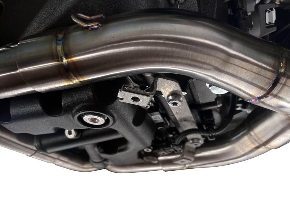 GPR exhaust compatible with  Bmw R1300GS Adventure 2024-2026, Decatalizzatore Inox, Decat full titanium pipe 