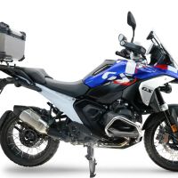  Bmw R 1300 GS Adventure 2024/2026 Top case en Titane, couleur naturel  avec plaque spécifique incluse Capacité Litres 55
