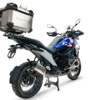 Bmw R 1300 GS Adventure 2024/2026 Top case en Titane, couleur naturel  avec plaque spécifique incluse Capacité Litres 55