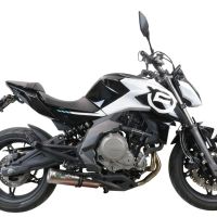 Pot echappement compatible avec Cf Moto 700 Mt 2023-2024, M3 Inox , Pot Echappement homologué pour les marchés non européens 
