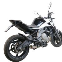 Pot echappement compatible avec Cf Moto 700 Mt 2023-2024, M3 Inox , Pot Echappement homologué pour les marchés non européens 