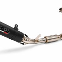 GPR pot echappement compatible avec Cf Moto 675SR-R 2024-2027, M3 Black Titanium, Homologué et légal, système d'échappement complet avec catalyseur et db killer amovible 