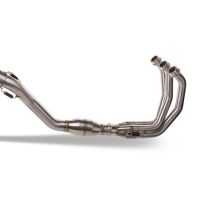 GPR exhaust compatible with  Yamaha Tracer 9 GT 2021-2024, Satinox , Full system exhaust including removable db killer and catalyst, EPA-compliant 