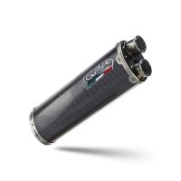 GPR pot echappement compatible avec  Voge 650DSX 2021-2024, Dual Poppy, Échappement légal, homologué,silencieux avec catalyseur, db killer amovible et tuyau de liaison spécifique 