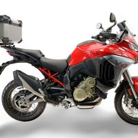  Harley Davidson Pan America 1250 2020/2024 Top case en Titane, couleur naturel  avec plaque spécifique incluse Capacité Litres 55