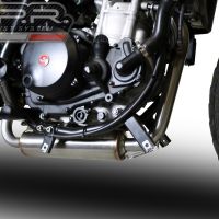 Pot echappement compatible avec F.B. Mondial Hps 125 2021-2023, Decatalizzatore, Suppresseur de cataliseu, décatalyseurr, article sans homologation 