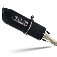 Pot echappement compatible avec Kawasaki Versys 650 2006-2014, Furore Nero, Échappement légal, homologué,silencieux avec db killer amovible et tuyau de liaison spécifique 