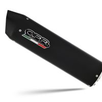 Exhaust compatible with Can Am DS450 2008-2015, Furore Nero, Slip-on exhaust including removable db killer and link pipe, EPA-compliance NOT required 