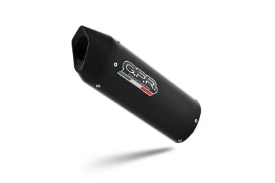GPR exhaust compatible with Yamaha FZ-10 2016-2024, Furore Nero, Mid ...
