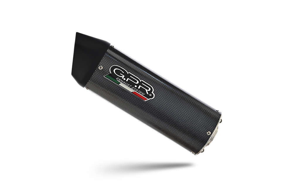 Pot echappement compatible avec Ducati ST3 2004-2007, Furore Poppy, Paire de pot d'échappement homologuées, livrées avec db killer amovible et raccords spécifiques 