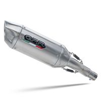 GPR exhaust compatible with  Yamaha Mt 125 2017-2019, Furore-X Inox, Full system exhaust, including removable db killer 