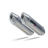 GPR exhaust compatible with  Suzuki GSX-R1000 2007-2008, Furore-X Inox, Dual slip-on including removable db killers and link pipes, EPA-compliant 
