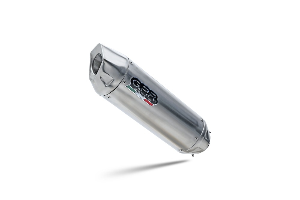GPR pot echappement compatible avec  Suzuki Gsf 650 Bandit - S  2005-2006, Furore-X Inox, Échappement légal, homologué,silencieux avec db killer amovible et tuyau de liaison spécifique 