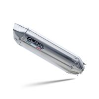 GPR pot echappement compatible avec  Suzuki Gsf 650 Bandit - S  2005-2006, Furore-X Inox, Échappement légal, homologué,silencieux avec db killer amovible et tuyau de liaison spécifique 