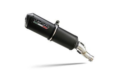 Pot echappement compatible avec Kawasaki Versys 650 2006-2014, Ghisa , Échappement légal, homologué,silencieux avec db killer amovible et tuyau de liaison spécifique 