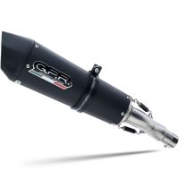 GPR exhaust compatible with  Ktm 390 DUKE 2017-2020, New Grand Prix Evo Black Titanium, Slip-on exhaust including removable db killer and link pipe, not EPA-compliant 
