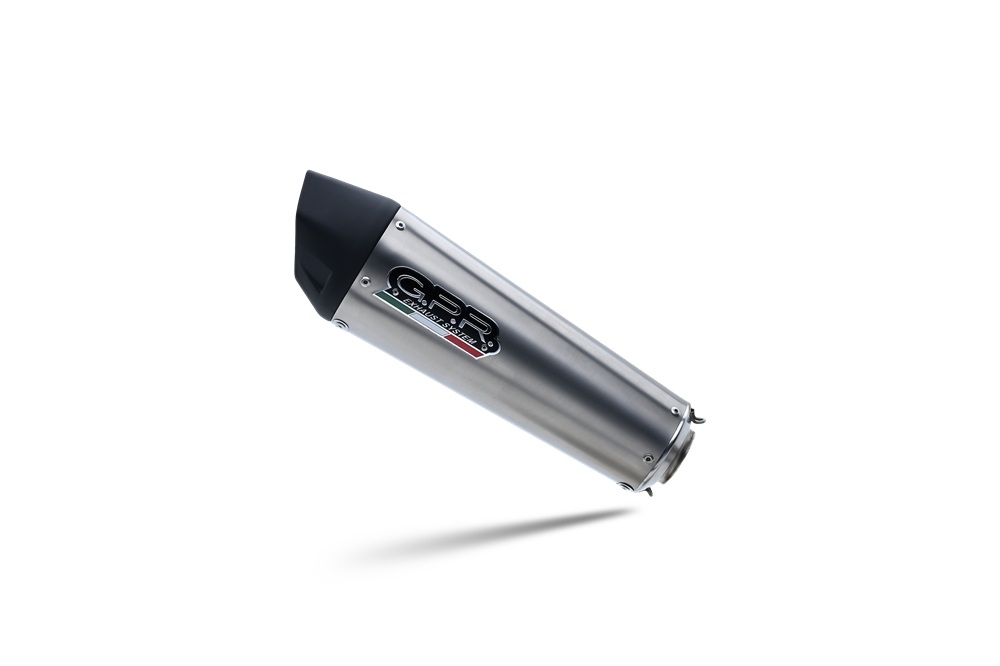 GPR exhaust compatible with  Aprilia Tuono 1100 V4 Rr 2021-2024, New Grand Prix Evo Titanium, Slip-on exhaust including link pipe 