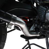 GPR pot echappement compatible avec Harley Davidson Pan America 1250 2020-2024, Cut-Box Racing, Éliminateur de boîte coupée 
