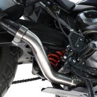 GPR pot echappement compatible avec Harley Davidson Pan America 1250 2020-2024, Cut-Box Racing, Éliminateur de boîte coupée 