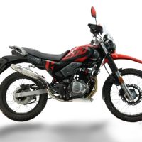 GPR exhaust compatible with Hero Xpulse 200 4V 2021-2024, Deeptone Inox, Full system exhaust, including removable db killer 