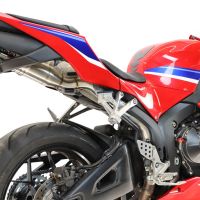 GPR pot echappement compatible avec Honda Cbr 600 Rr 2024-2026, Deeptone Inox, Pot d'échappement complet racing, compris de collecteur et db killer amovible, sans homologation 