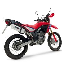 GPR pot echappement compatible avec Honda Crf 300 L - Rally 2025-2026, Albus Ceramic, Pot Echappement homologué pour les marchés non européens 
